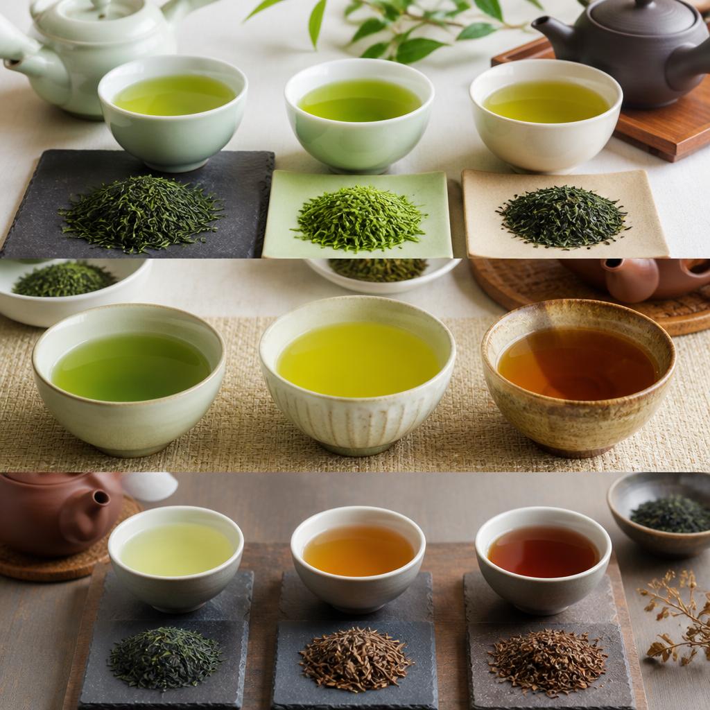 多彩なお茶の種類