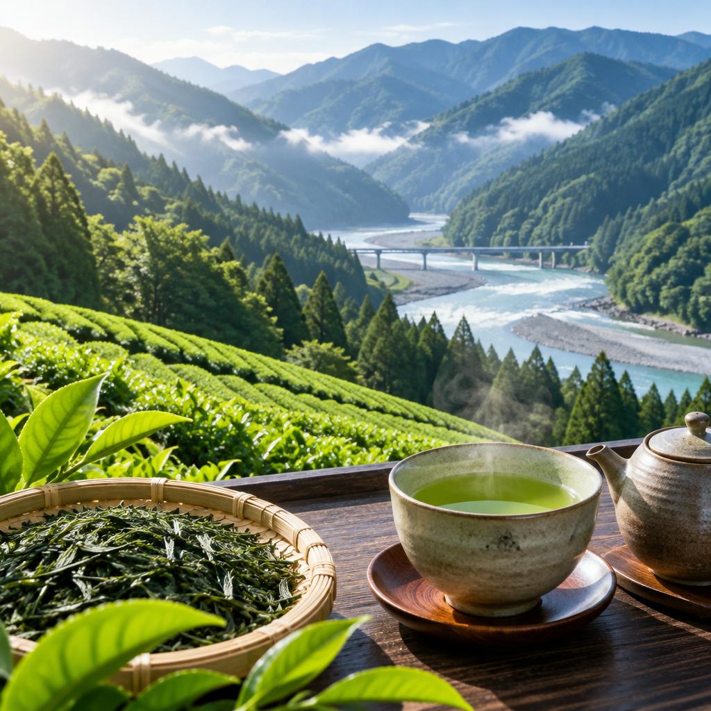 ひと口で広がる、川根茶ならではの豊かな香り