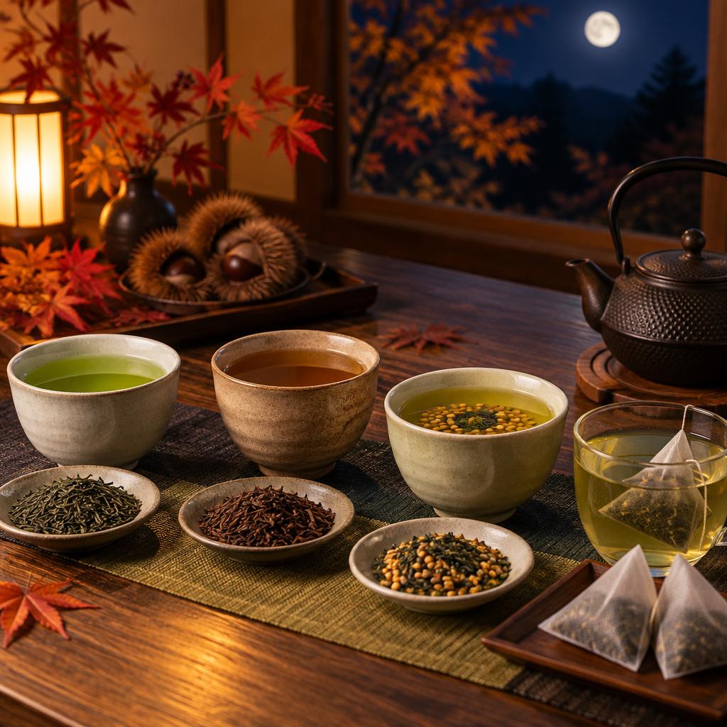 今夜の気分で選ぶ、癒しのお茶時間